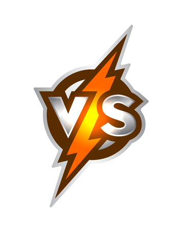 Versus symbol.のイラスト素材