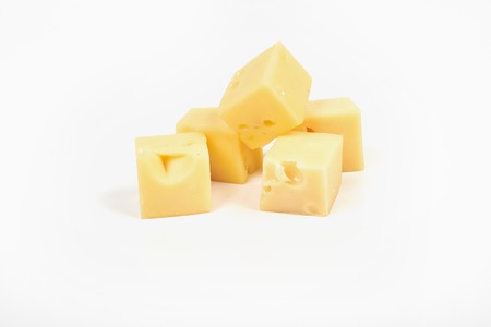Cheese isolated on white background
