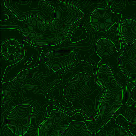 Retro topographic map. Geographic contour map. Abstract outline grid.のイラスト素材