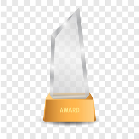 Trophy glass award vector illustrationの写真素材