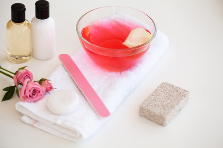 Spa Relax And Healthy Care. Healthy Concept. Natural domestic products for skincareの写真素材