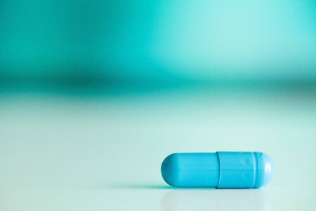Medical potency pills for sexual health in capsules.