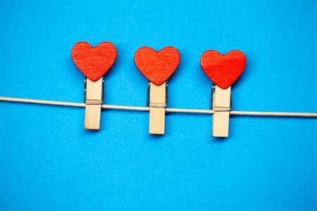 Valentines day background. Empty place for copy space for textの写真素材