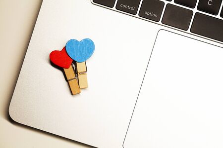 Valentines day background. Empty place for copy space for text