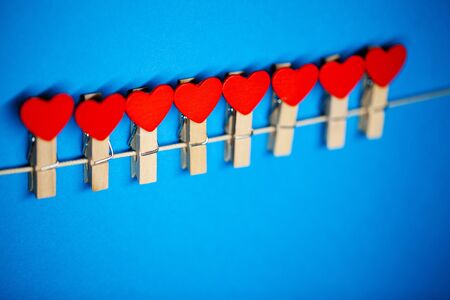 Valentines day background. Empty place for copy space for textの写真素材