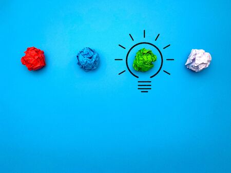 Business concept, vision of new successful idea
