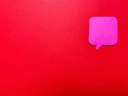 Colored blank stickers for notes, place for textの写真素材