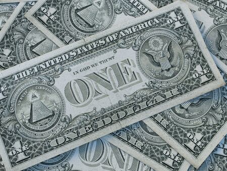 American currency background. Dollars of United States of America. US Dollars backgroundの写真素材
