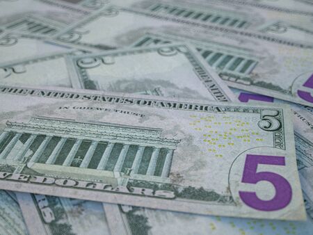 American currency background. Dollars of United States of America. US Dollars backgroundの写真素材