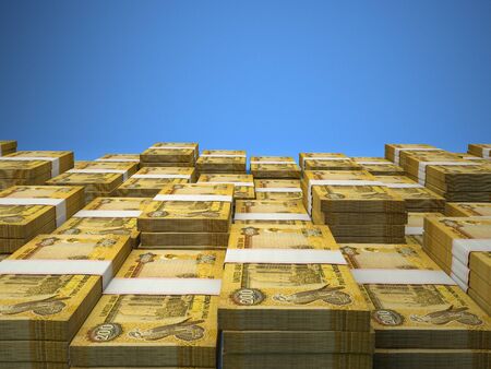 AED. Currency of  United Arab Emirates. Emirates Dirham b finance background.Macro photographyの写真素材