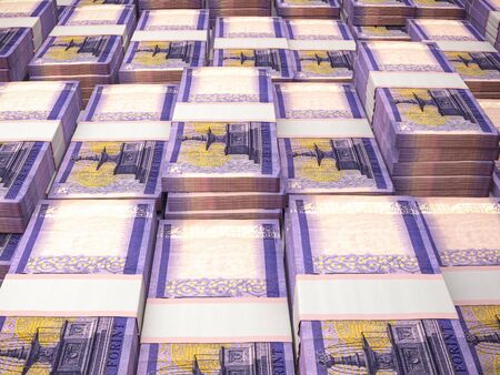 Hungarian Forints, business background. HUF. Closeup photoの写真素材