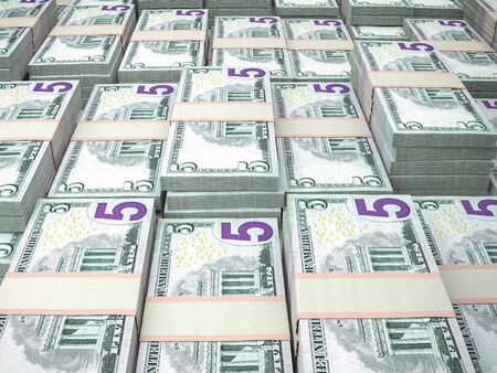 American currency background. Dollars of United States of America. US Dollars backgroundの写真素材
