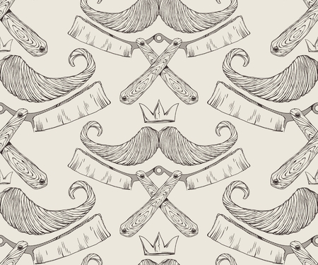 mustacheのイラスト素材