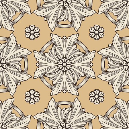 baroque ornamentのイラスト素材