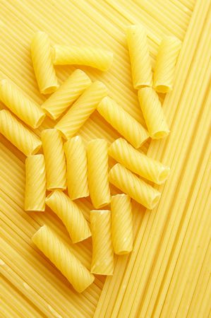 Pasta in a crude kind.