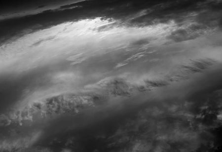 Blue sky and white clouds