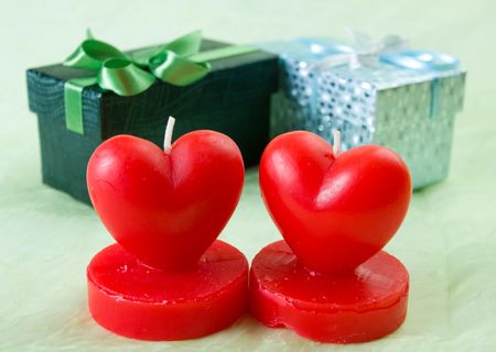 Ribbon of Loveの写真素材