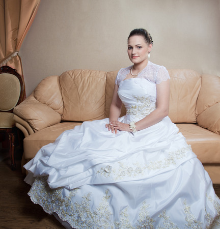 the bride in all its glory is ready to meet the bridegroomの写真素材