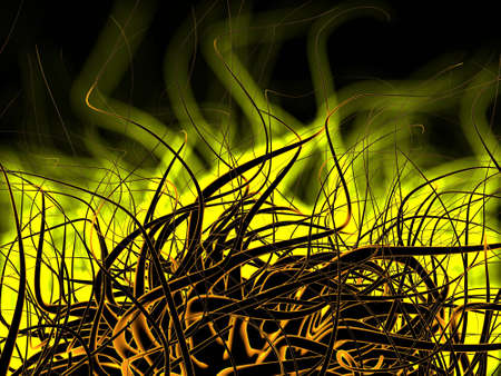 Fractal art illustration backgroundの写真素材