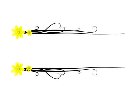 Abstract beautiful background with flowerの写真素材