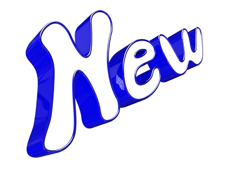 3D word newの写真素材