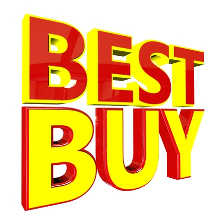 3D best buyの写真素材