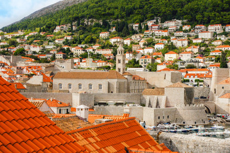 Croatia Dubrovnik old townの写真素材