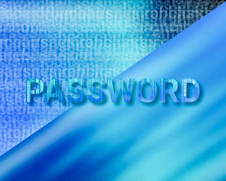 digital background for secure new advanced password invention. concept for security and awareness.の写真素材