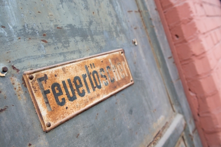 A metal sign の写真素材