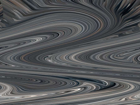 Illustration of an abstract curvature of space in dark colors. Background image. Abstract...