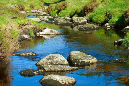 Black riverの写真素材