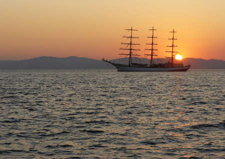 Sail on the sunset