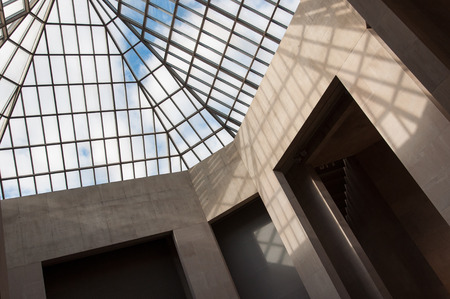 Glass dome of a buildingのeditorial素材