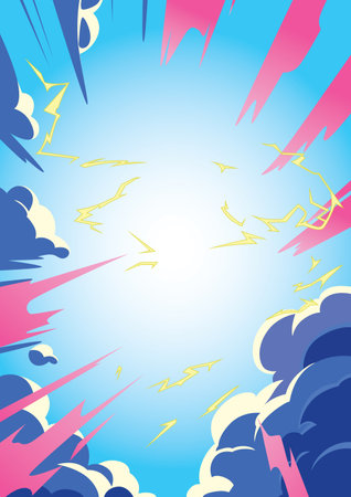 Dynamic Sky Backgroundのイラスト素材