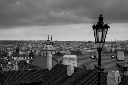 View Of The Old Townの写真素材