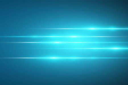 Neon blurred when moving Abstract luminous rotation path, slow shutter effect, light painting, shape, moving lights Vector exposure timeのイラスト素材