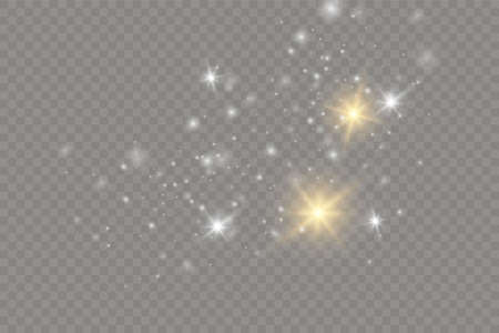 Sparkling magical dust particles. light effect, lens flare.のイラスト素材