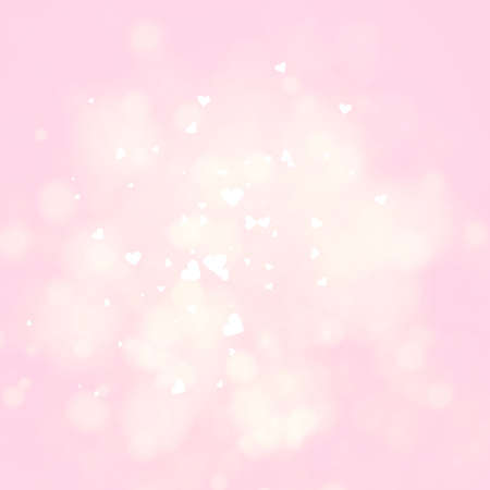Pink Background Beautiful Hearts Valentine Day Background Holidayのイラスト素材
