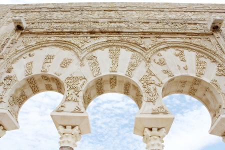 Ja far home in the archaeological site of Madinat al-Zahra in Cordoba - Spainの写真素材