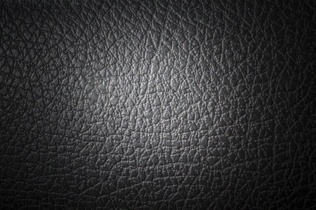 Black synthetic leatherの写真素材