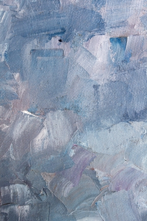 Artistic blue paint textureの写真素材
