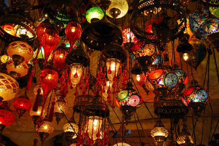 lamp, Gran Bazarの写真素材