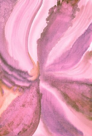 purple blue pink flare space background in drops and splashes nice color illustration abstractの写真素材