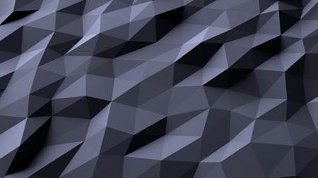 3D processed colorful abstract fractal geometrical backgroundの写真素材