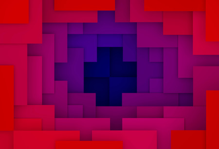 3D generated colorful abstract illustration as backgroundの写真素材