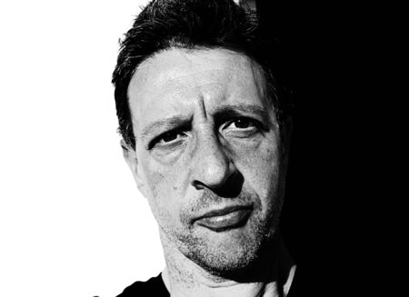 close-up of a man in his forties