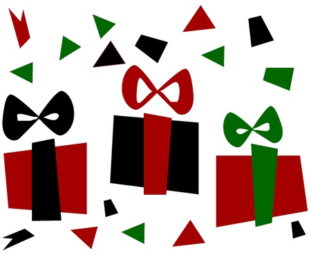 Presentsのイラスト素材