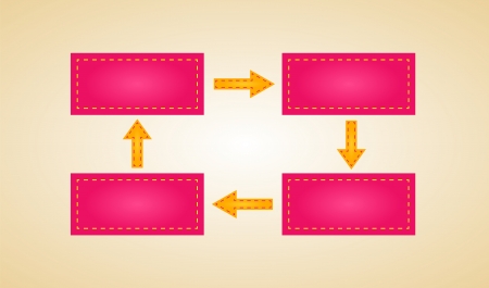 Pink schemeのイラスト素材