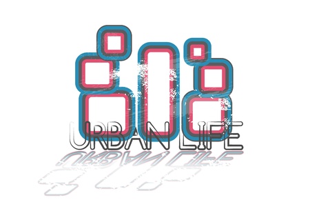 Urban lifeのイラスト素材