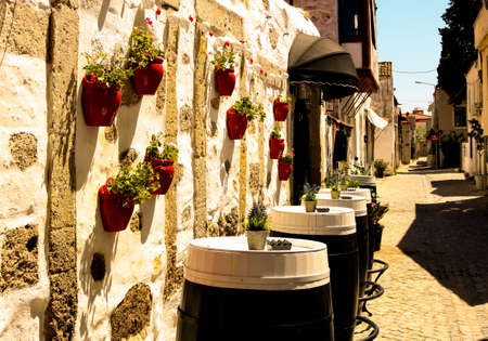 Street view of Carmona, a small town in Andalusia, Spain.の写真素材